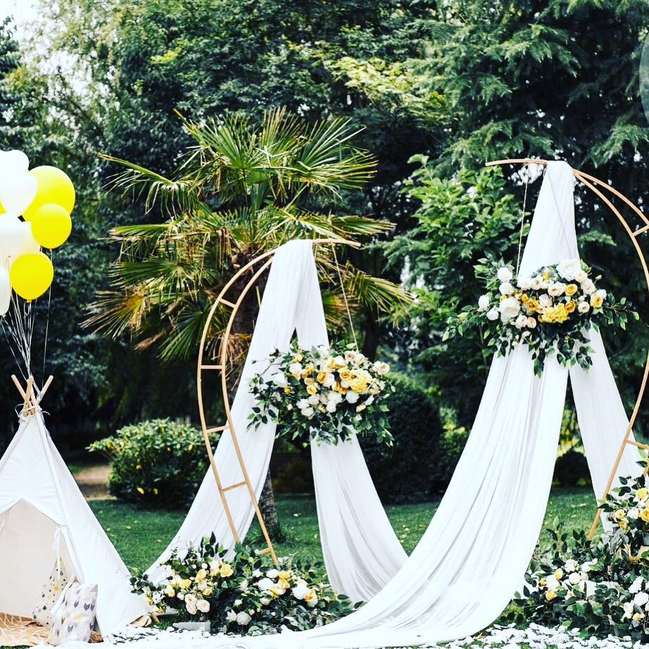 CHiffon Wedding Drapes for Wedding Backdrop Decoration 